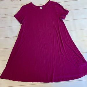 Old Navy Women’s 1X tee shirt knit swing dress